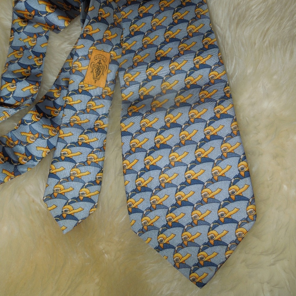Gucci Driver Silk Tie - image 6